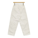 CIOTA COTTON TWILL 5 POCKET PANTS 定価29700円 PTLM-122-SB ジーンズ デニムパンツ オフホワイト レディース シオタ【中古】5-0830G∞