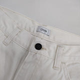 CIOTA COTTON TWILL 5 POCKET PANTS 定価29700円 PTLM-122-SB ジーンズ デニムパンツ オフホワイト レディース シオタ【中古】5-0830G∞