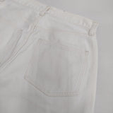CIOTA COTTON TWILL 5 POCKET PANTS 定価29700円 PTLM-122-SB ジーンズ デニムパンツ オフホワイト レディース シオタ【中古】5-0830G∞