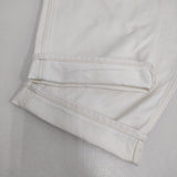 CIOTA COTTON TWILL 5 POCKET PANTS 定価29700円 PTLM-122-SB ジーンズ デニムパンツ オフホワイト レディース シオタ【中古】5-0830G∞