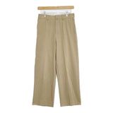 YAECA チノクリーズドパンツ 60601 チノパンツ KHAKI ベージュ レディース ヤエカ【中古】5-0714G∞