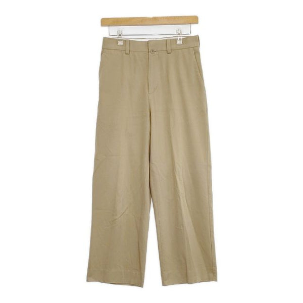 YAECA チノクリーズドパンツ 60601 チノパンツ KHAKI ベージュ レディース ヤエカ【中古】5-0714G∞