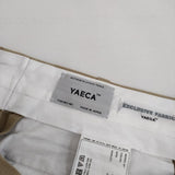 YAECA チノクリーズドパンツ 60601 チノパンツ KHAKI ベージュ レディース ヤエカ【中古】5-0714G∞
