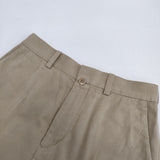 YAECA チノクリーズドパンツ 60601 チノパンツ KHAKI ベージュ レディース ヤエカ【中古】5-0714G∞