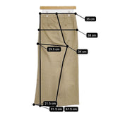 YAECA チノクリーズドパンツ 60601 チノパンツ KHAKI ベージュ レディース ヤエカ【中古】5-0714G∞