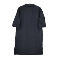 Steven Alan 8226-242-0595 リネンコットン 七分袖 サイズM ワンピース ネイビー レディース スティーブンアラン【中古】5-0606S△