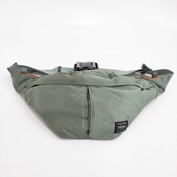 PORTER タンカー ウエストバッグ WAIST BAG ボディバッグ カーキ レディース ポーター【中古】5-0605G◎