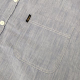 AUBERGE コットン サイズ40 長袖シャツ ブルー メンズ オーベルジュ【中古】5-1019M∞