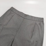 qualite ストレッチ素材 3244-00-50005 イージースラックス パンツ グレー レディース カリテ【中古】5-0714G∞