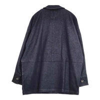 CLANE 新品 DENIM OVER JACKET 定価30800円 16103-0512 デニムジャケット 24SS ネイビー レディース クラネ【中古】5-0927M∞