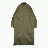 anuke 未使用品 Twill Soutiencollar Coat 38 定価24200円 62420002 ステンカラーコート 24AW カーキ レディース アンヌーク【中古】5-0920T♪