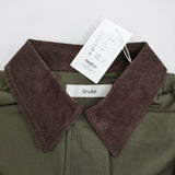 anuke 未使用品 Twill Soutiencollar Coat 38 定価24200円 62420002 ステンカラーコート 24AW カーキ レディース アンヌーク【中古】5-0920T♪