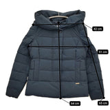 WOOLRICH PUFFY PRESCOTT JACKET サイズM 定価82500円 ウールリッチジャパン ダウンジャケット 22AW ネイビー レディース ウールリッチ【中古】5-1210A♪