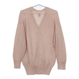 BATONER THE SUMMER KNIT TUNIC CARDIGAN サマーニットチュニックカーディガン BN-22SL-022 カーディガン ピンク レディース バトナー【中古】5-0619M∞