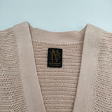 BATONER THE SUMMER KNIT TUNIC CARDIGAN サマーニットチュニックカーディガン BN-22SL-022 カーディガン ピンク レディース バトナー【中古】5-0619M∞