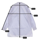 COMOLI バンドカラーシャツ X01-02002 定価28600円 サイズ1 長袖シャツ ブルー メンズ コモリ【中古】5-0830M∞