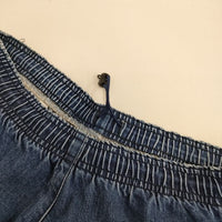 veritecoeur VC-2567U デニムイージーパンツ コットン パンツ 23AW ブルー レディース ヴェリテクール【中古】5-0911G∞