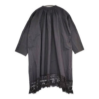 nest Robe 01103-2014 裾レース チュニック  ワンピース グレー レディース ネストローブ【中古】5-0714M∞