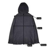 ARMEN フード付き ジャケット ブラック系 レディース アーメン【中古】5-0714M∞