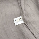 evam eva E141T079 リネン プルオーバー ブラウス シャツ グレー レディース エヴァムエヴァ【中古】5-0619M∞