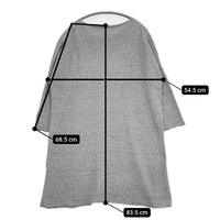vie evam eva V133K925 チュニック コットン ワンピース チュニック グレー レディース ヴィー エヴァムエヴァ【中古】5-0714M∞