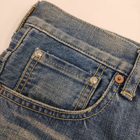 caqu フレンドシップ サルエル ペンシル 26013 デニムパンツ ブルー レディース サキュウ【中古】5-0714G∞
