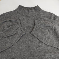 45R/45rpm フェルトKNIT TURTLENECK 定価24200円 ニット タートルネック サイズ2 セーター ニット グレー レディース フォーティーファイブアールピーエム【中古】5-0921T∞