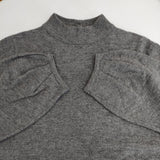 45R/45rpm フェルトKNIT TURTLENECK 定価24200円 ニット タートルネック サイズ2 セーター ニット グレー レディース フォーティーファイブアールピーエム【中古】5-0921T∞