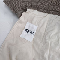 45R/45rpm コットンリネンツイードのストレッチイージーワイドパンツ 定価30800円 パンツ ブラウン レディース フォーティーファイブアールピーエム【中古】5-0911G∞