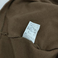 R&D.M.Co- コットンカシミヤ カットソー ブラウン レディース オールドマンズテーラー【中古】5-0911M∞