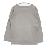 atelier naruse na-T07001 コットン 長袖Ｔシャツ カットソー ロンＴ グレー レディース アトリエナルセ【中古】5-0911M∞