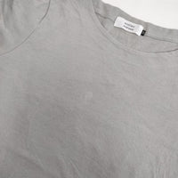 atelier naruse na-T07001 コットン 長袖Ｔシャツ カットソー ロンＴ グレー レディース アトリエナルセ【中古】5-0911M∞