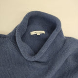 23区 MY STANDARD ロールネック カシミヤ混 羊毛 kr23 bw2503 セーター ニット ブルー レディース 23区【中古】5-1101T∞