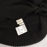 INED リブタートルネック セーター ニット ブラック レディース イネド【中古】5-0921T∞
