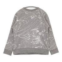 si-si-si comfort プリント トレーナー スウェット グレー レディース スースースーコンフォート【中古】5-0911M∞