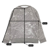 si-si-si comfort プリント トレーナー スウェット グレー レディース スースースーコンフォート【中古】5-0911M∞