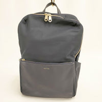 Paul Smith レザーナイロンコンビ 0433-0922 リュック・デイパック ネイビー レディース ポール・スミス【中古】5-0806G∞