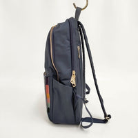 Paul Smith レザーナイロンコンビ 0433-0922 リュック・デイパック ネイビー レディース ポール・スミス【中古】5-0806G∞