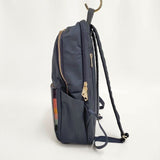 Paul Smith レザーナイロンコンビ 0433-0922 リュック・デイパック ネイビー レディース ポール・スミス【中古】5-0806G∞