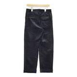 MARGARET HOWELL 578-1243002 8 WALE CORDUROY コーデュロイ トラウザー パンツ 21AW ブラック レディース マーガレットハウエル【中古】5-0921T∞
