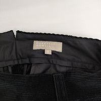 MARGARET HOWELL 578-1243002 8 WALE CORDUROY コーデュロイ トラウザー パンツ 21AW ブラック レディース マーガレットハウエル【中古】5-0921T∞