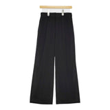 ADORE 531-3130420 mat punch pants サイズ38 イージー パンツ 23SS ブラック レディース アドーア【中古】5-0805M♪