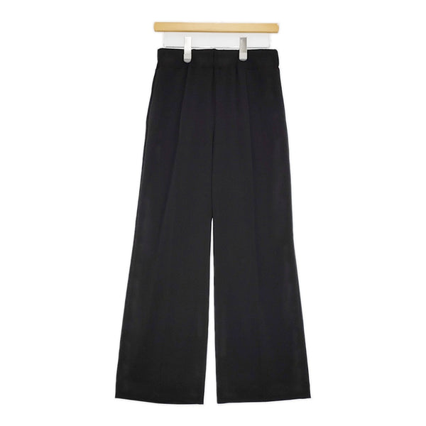 ADORE 531-3130420 mat punch pants サイズ38 イージー パンツ 23SS ブラック レディース アドーア【中古】5-0805M♪