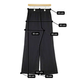 ADORE 531-3130420 mat punch pants サイズ38 イージー パンツ 23SS ブラック レディース アドーア【中古】5-0805M♪