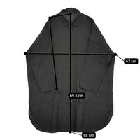 babaghuri J0521FB311 コットン ストライプ インド製 ロング 長袖シャツ カーキ グリーン レディース ババグーリ【中古】5-0805M♪