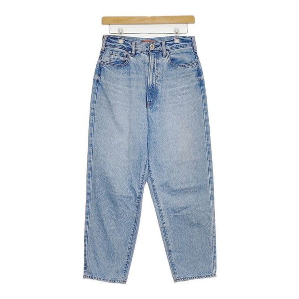 NEEDBY heritage ニードバイ ヘリテージ LISA 80's LT BLUE サイズ26 N1C1003378LB 加工 デニムパンツ ライトブルー レディース【中古】5-0911G∞