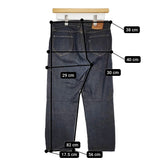 45R/45rpm サイズ28 クロップド デニムパンツ ネイビー レディース フォーティーファイブアールピーエム【中古】5-0805M♪