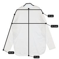 23区 レイヤードカットソー KKWONW6302 サイズ38 サイドスリット 長袖Ｔシャツ カットソー ロンＴ ホワイト レディース 23区【中古】5-0805M♪