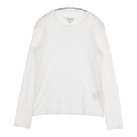 SUNSPEL ロングスリーブ クラシック Tシャツ 定価16610円 WTSH0033 長袖Ｔシャツ カットソー ロンＴ ホワイト レディース サンスペル【中古】5-0911M∞
