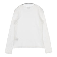 SUNSPEL ロングスリーブ クラシック Tシャツ 定価16610円 WTSH0033 長袖Ｔシャツ カットソー ロンＴ ホワイト レディース サンスペル【中古】5-0911M∞